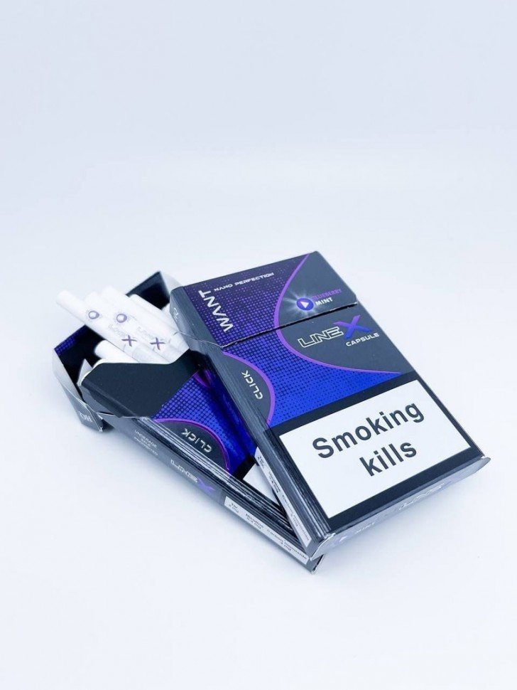 Сигареты Line X Nano Bluberri с кнопкой оптом Сигареты Line X Nano Bluberri с кнопкой оптом
