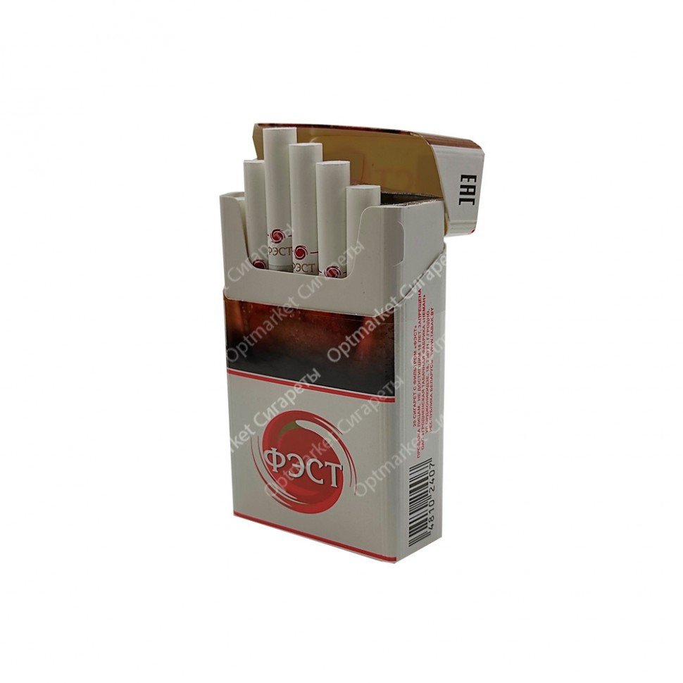 Сигареты Фэст красный (Оригинал) оптом 