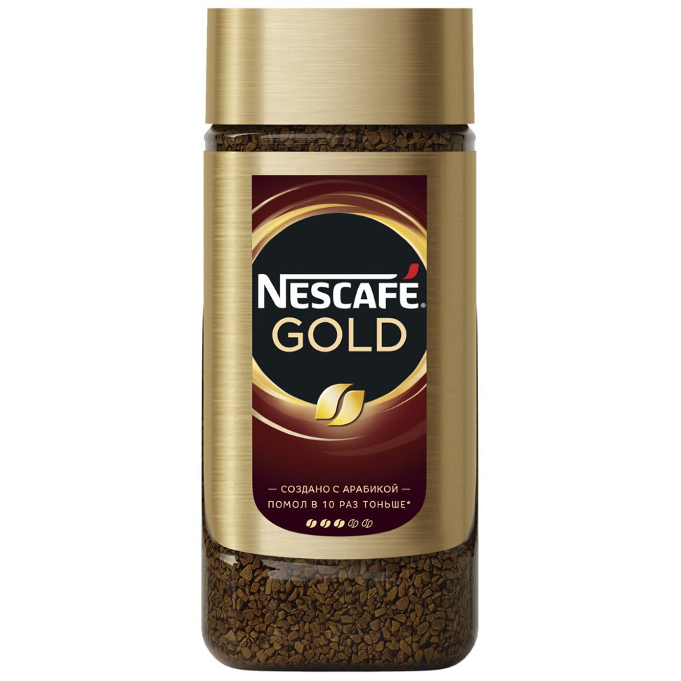 Кофе молотый в растворимом Nescafe Gold 95 г оптом Кофе молотый в растворимом Nescafe Gold 95 г оптом