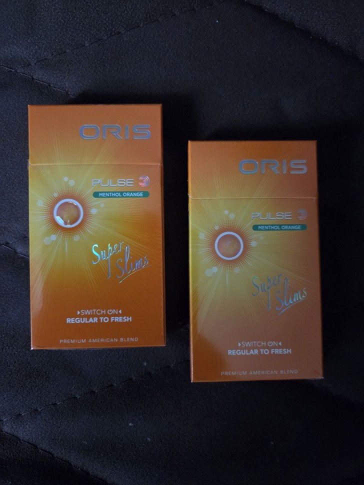 Сигареты Oris Pulse Menthol Orange оптом  