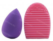 Набор кистей Kylie бьютиблендер и BrushEgg оптом