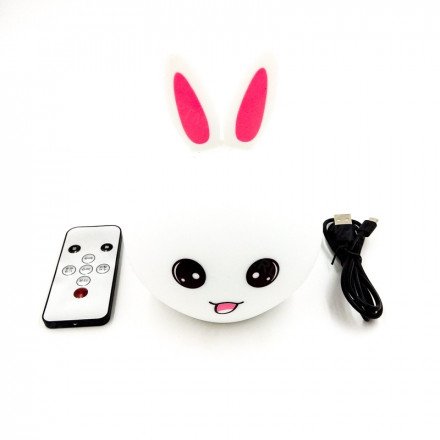 Силиконовая ночник-лампа Rabbit silicone lamp оптом 