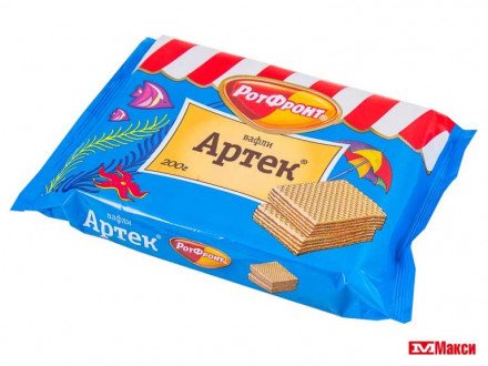 Вафли Артек Рот Фронт 200 г оптом 