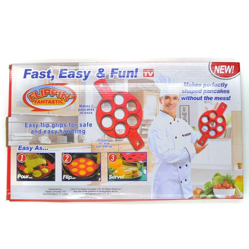 Силиконовая форма для оладьев  Flippin Fantastic оптом 