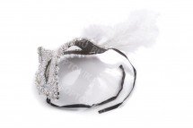 Маска для праздника с перьями оптом