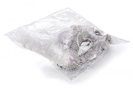 Маска для праздника с перьями оптом 