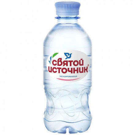 Вода Святой Источник питьевая негазированная 0,33 Л оптом 