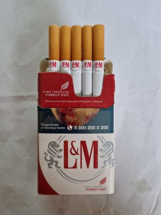 Сигареты LM Red (фильтр-мундштук)  King Size оптом 