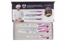 Набор керамических ножей Everrich Santoku Knife 7 оптом