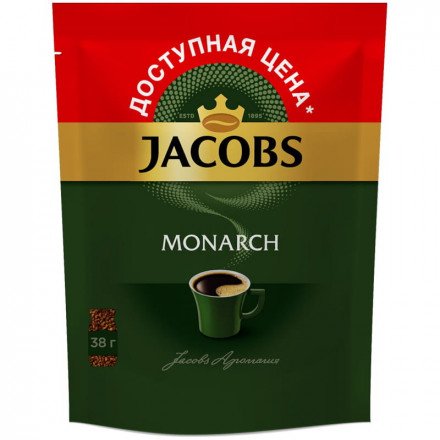 Кофе растворимый Jacobs Monarch 38 г оптом 