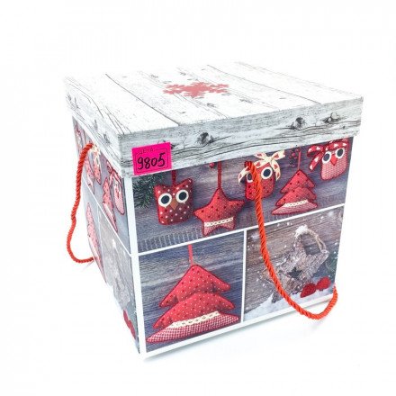 Набор из 4-х новогодних коробок оптом 