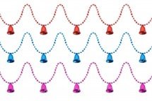 Новогоднее украшение бусы на ёлку оптом