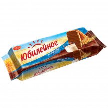 Печенье Юбилейное молочное с глазурью 116 г оптом