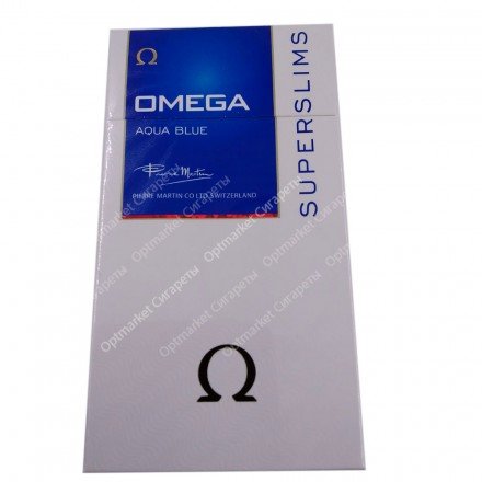 Сигареты Omega Aqua Blue Superslims оптом 