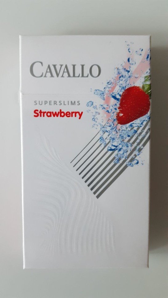 Сигареты CAVALLO Strawberry оптом Сигареты CAVALLO Strawberry оптом