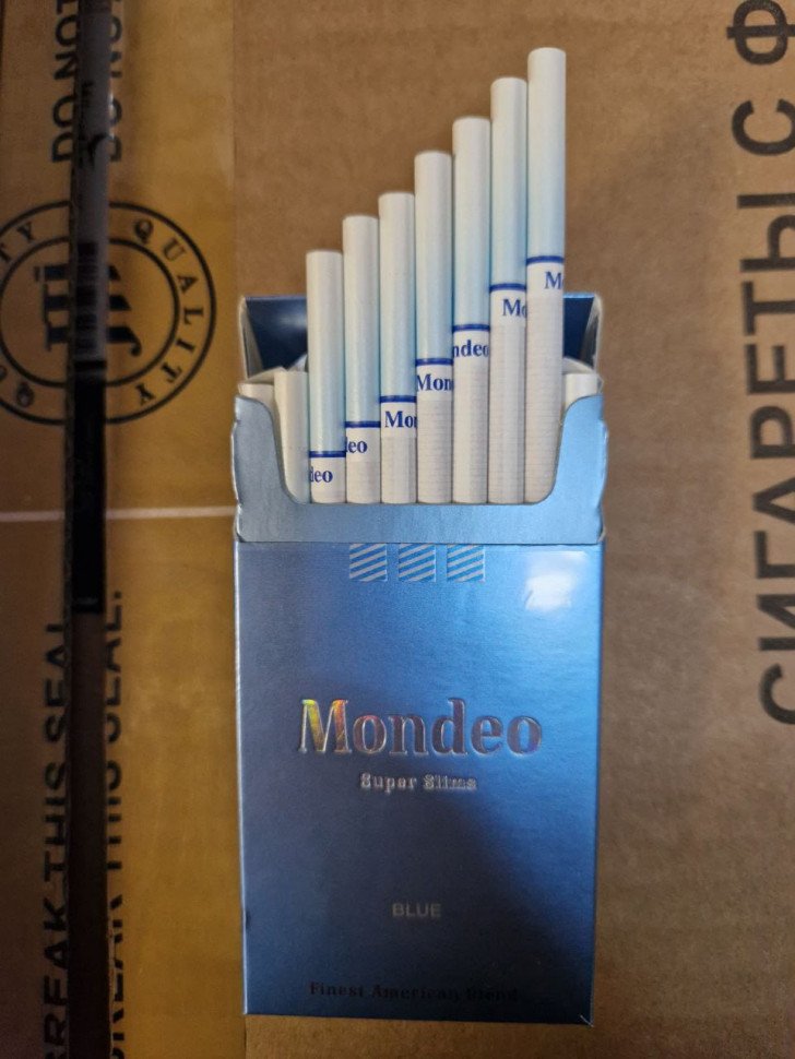 Сигареты Mondeo Blue super slims оптом 