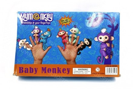 Набор обезьянок Fingerlings на палец оптом 