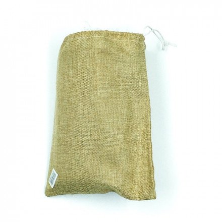 Мешочек для новогодних подарков &quot;Merry Christmas&quot; из мешковины оптом 