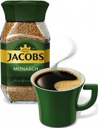 Кофе растворимый Jacobs Monarch 95 г оптом 