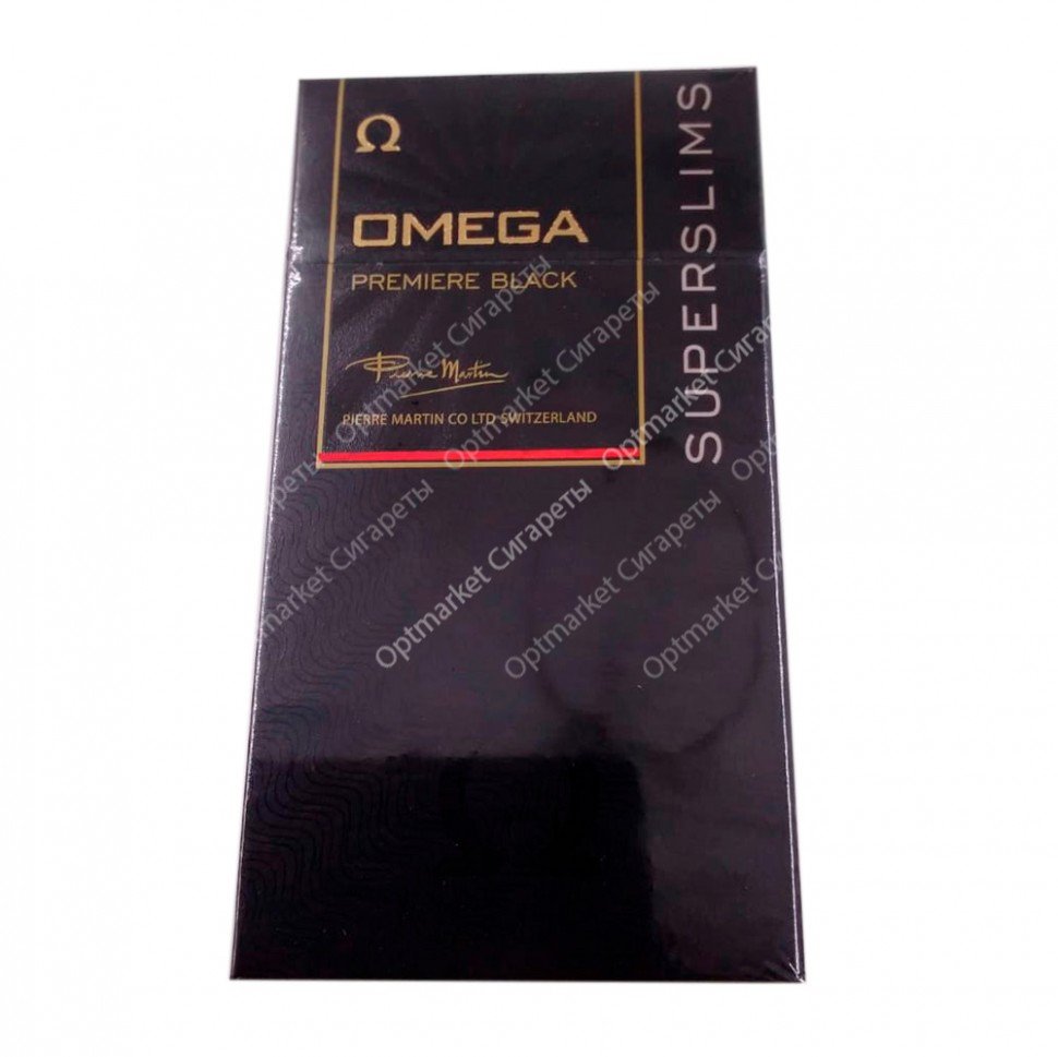 Сигареты Omega Superslims Premiere Black оптом Сигареты Omega Superslims Premiere Black оптом