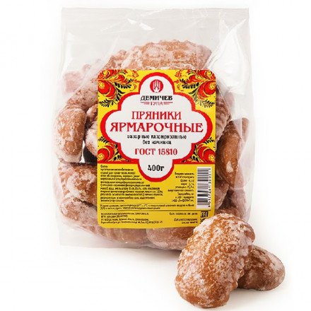 Пряники ярмарочные Демичев 400 г оптом 