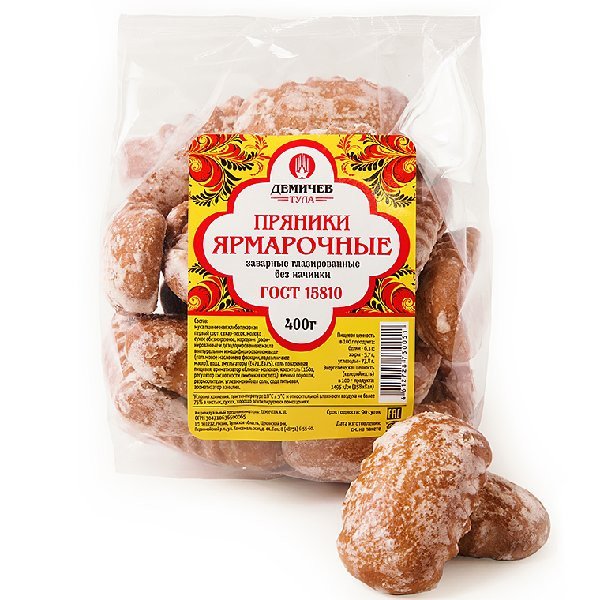 Пряники ярмарочные Демичев 400 г оптом 