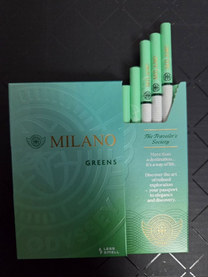Сигареты Milano Greens оптом Сигареты Milano Greens оптом