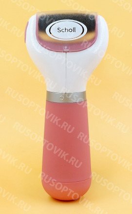 Роликовая электрическая пилка стоп Velvet Smooth (розовая) оптом 