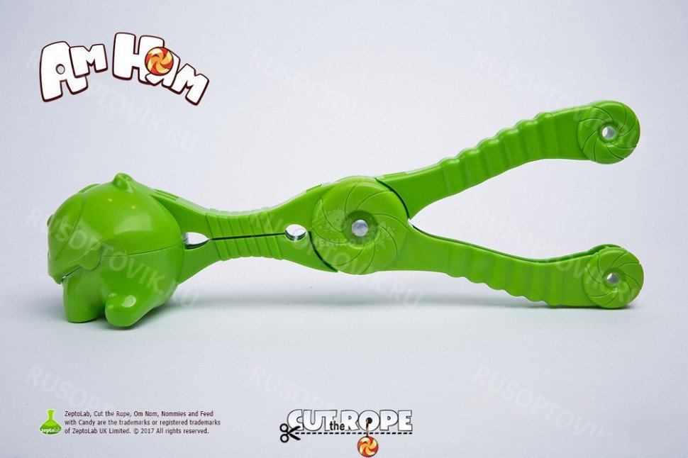 Игрушка для лепки снежков "Cut the Rope" Ам Ням оптом 