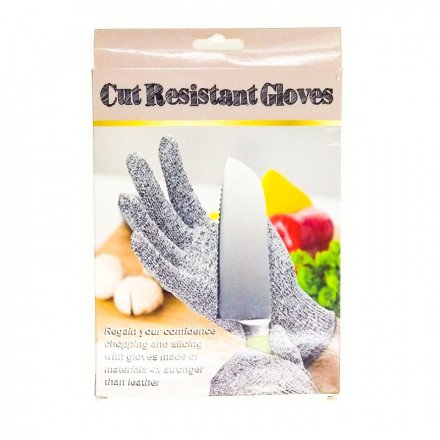 Защитные перчатки от порезов Cut resistant glove оптом 