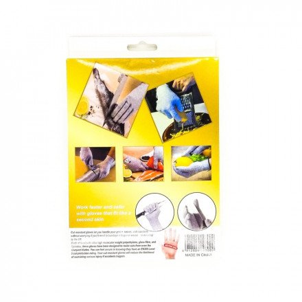 Защитные перчатки от порезов Cut resistant glove оптом 