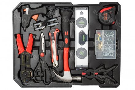 Чемодан с набором инструметов Swiss Tools 187 предметов оптом 