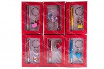 Подарочный набор: ручка с брелком оптом