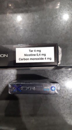 Сигареты Line X Nano Gum Mint с кнопкой 