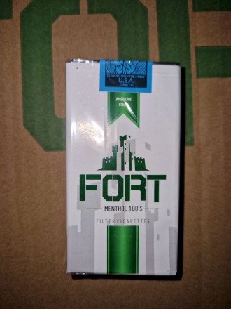 Сигареты FORT King Size 100mm Mentol оптом 