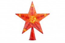 Ёлочное украшение звезда с подсветкой оптом