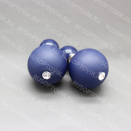 Серьги в стиле Dior со стразами оптом 