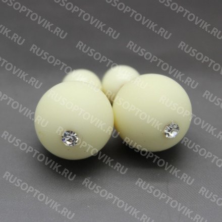 Серьги в стиле Dior со стразами оптом 