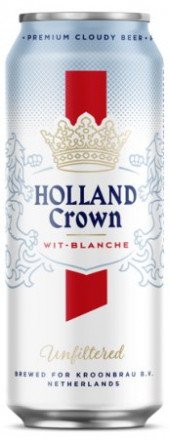 Пиво светлое Holland Crown Wit Blanche в банке 5% 0.5л оптом 