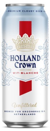 Пиво светлое Holland Crown Wit Blanche в банке 5% 0.5л оптом Пиво светлое Holland Crown Wit Blanche в банке 5% 0.5л оптом