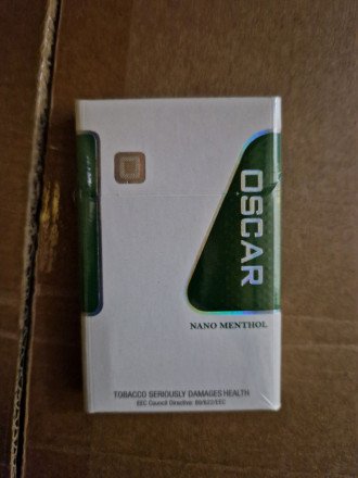 Сигареты Oscar Nano Mentol оптом 