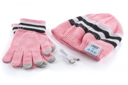 Шапка с Bluetooth наушниками оптом 