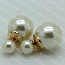 Серьги Mise En Dior (с надписью Dior) оптом