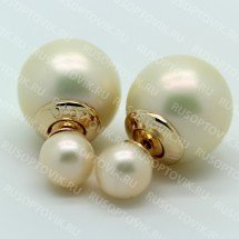 Серьги Mise En Dior (с надписью Dior) оптом