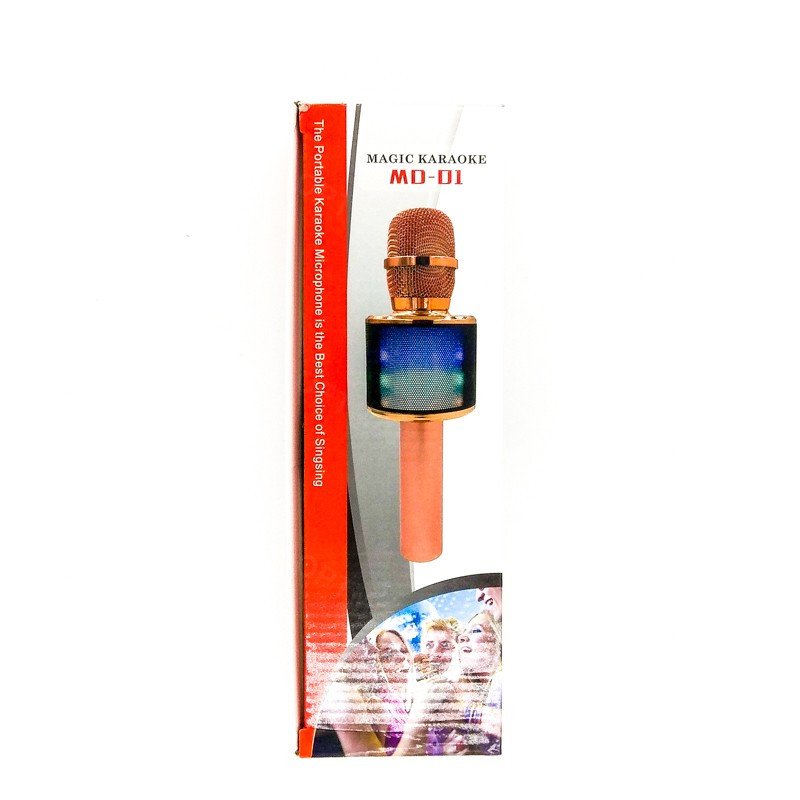 Беспроводной караоке микрофон MD-01 оптом 