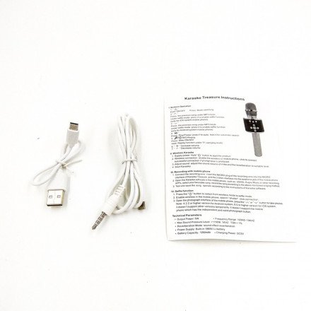 Беспроводной караоке микрофон MD-01 оптом 