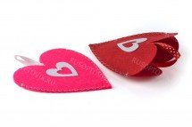 Подарочная упаковка Сердце 13x12 оптом