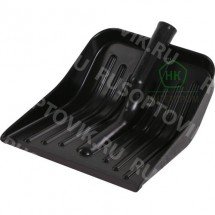 Лопата снеговая малая &quot;Комбат&quot; с кромкой (430*370мм.), цветная, без черенка оптом