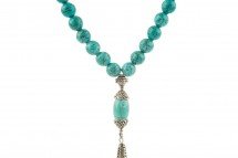 Чётки мусульманские из натурального камня (бирюза) оптом