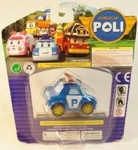 Металлические машинки Robocar Poli (6 см) оптом